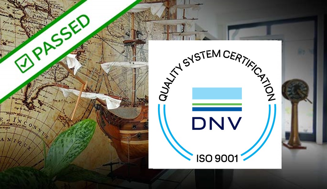 ISO 9001:2015 Certification Renewed
