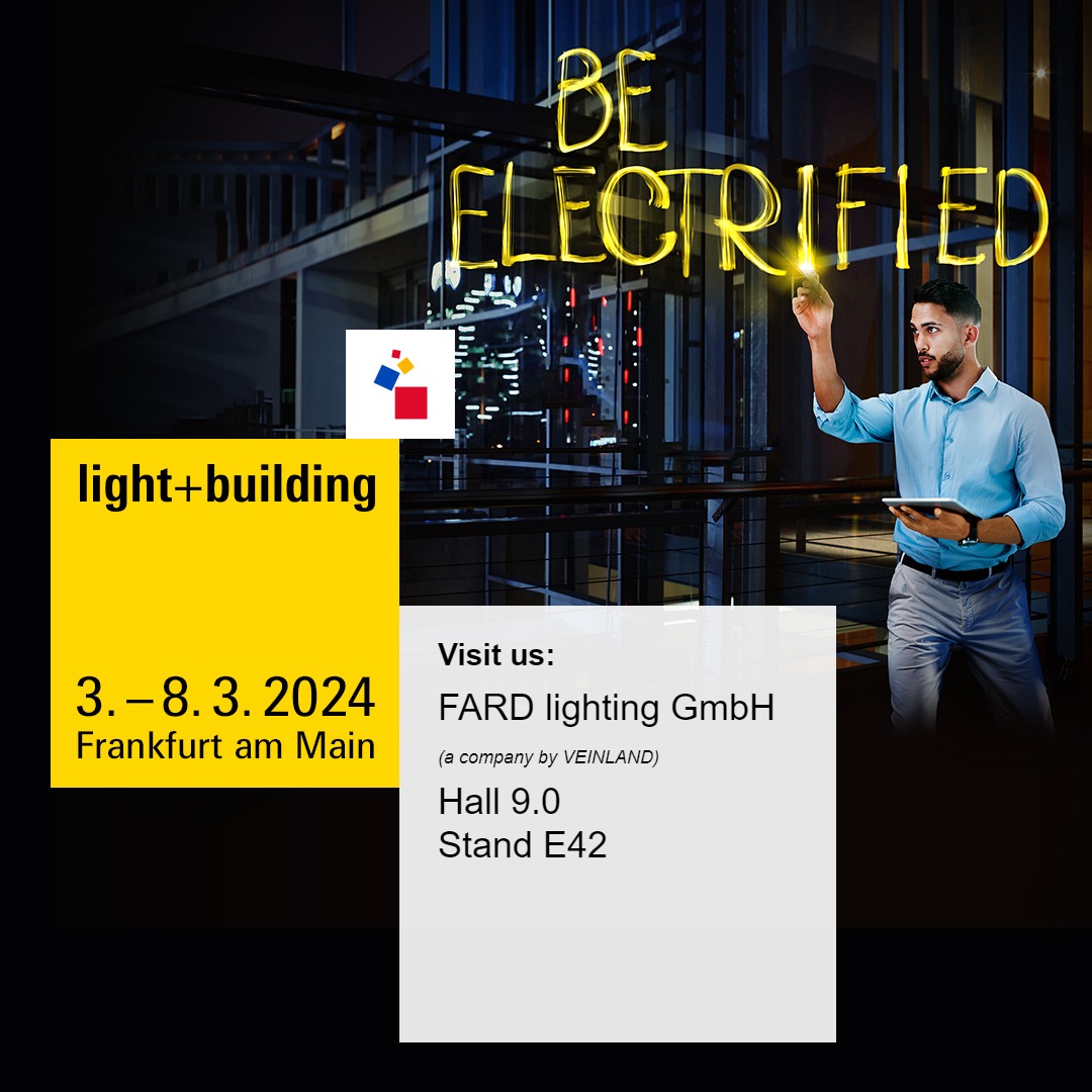 Claim your complimentary Visitor Pass to Light + Building 2024 in Frankfurt, Germany