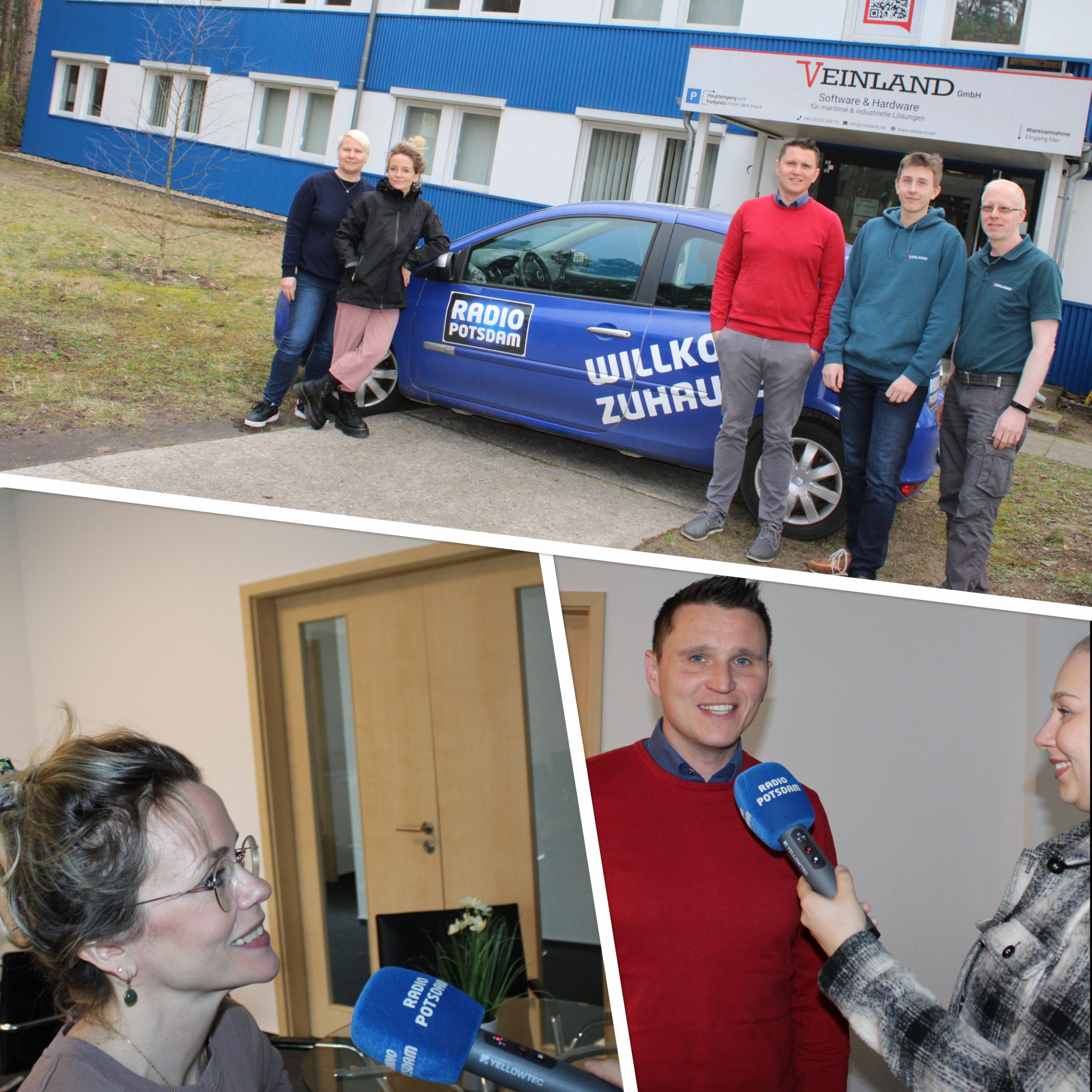 Radio Potsdam interviewed VEINLAND employees