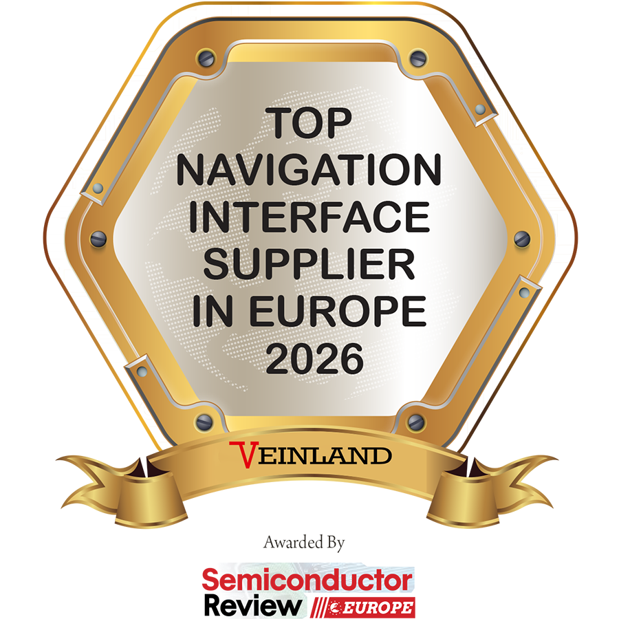 VEINLAND als Top Navigation Interface Supplier in Europa 2026 ausgezeichnet